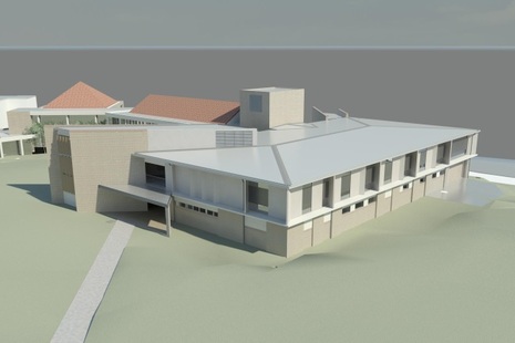Computer Generated Image of Science Building