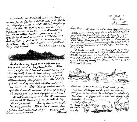Pages from A C Haddon�s journal kept on the Torres Strait Expedition, 1888-1889. 