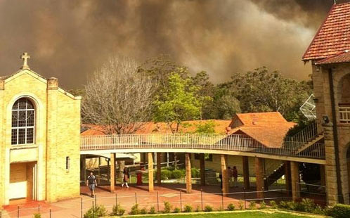 Bushfires in the Blue Mountains