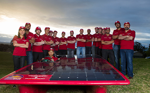 Western's Solar Car team