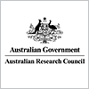 Thumbnail image of black and white ARC council logo with Australian Government shield. 