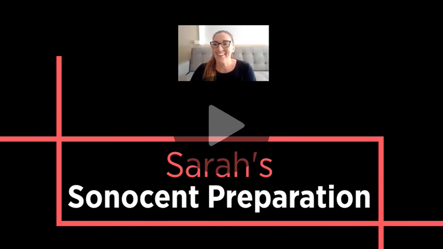 Sonocent Preparation - Sarah Peacock