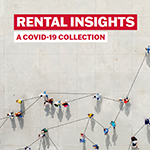 Rental Insights: A COVID Collection small image with an aerial view of people connected by lines. 