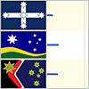 Thumbnail image of three flags 