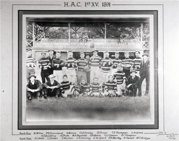Football HAC 1891