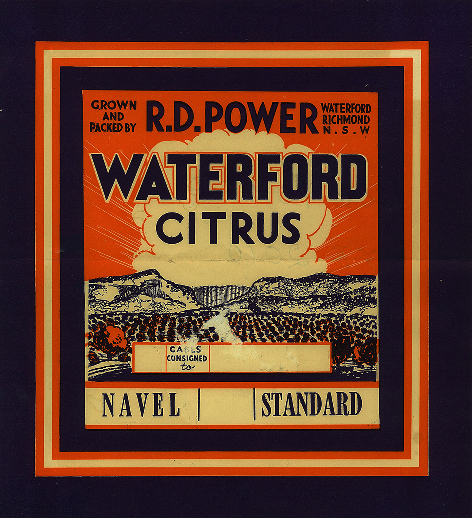 Citrus Packing Label 1940