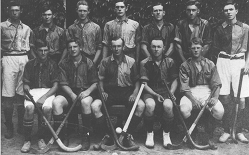 Hockey team - 2nd XI, 1917 [Hawkesbury Agricultural College (HAC)] (P1222)