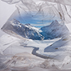 Thumbnail image of mountain within plastic water bottle 
