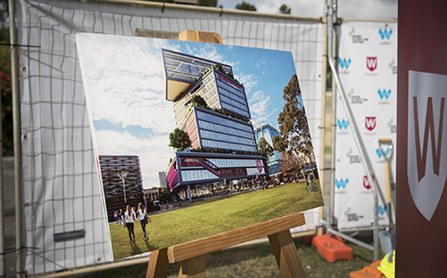 Artist impression of the Bankstown City campus.