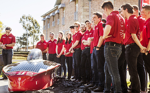 Western Sydney University’s Solar Car Team unveils UNLIMITED 3.0