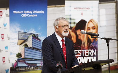 Western Sydney University Chancellor, Professor Peter Shergold AC.