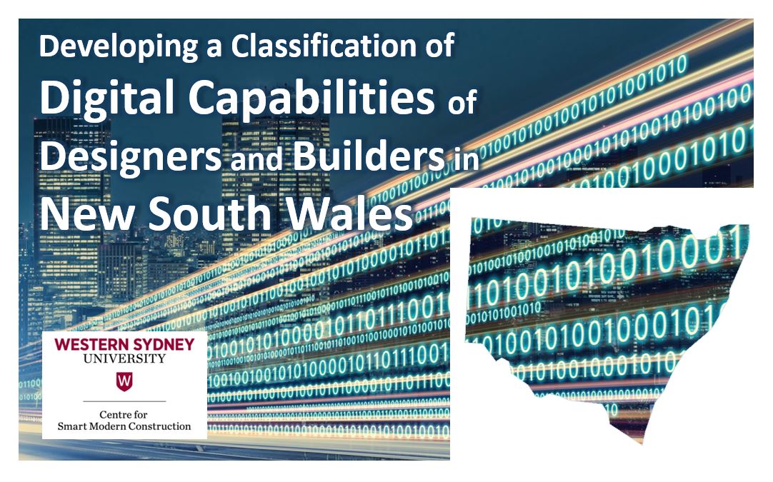Developing a classification of digital capabilities of designers and builders in NSW