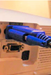 Data projector signal cable