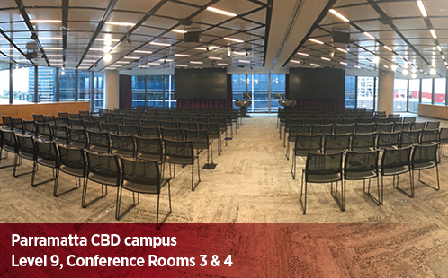 Parramatta CBD Campus, Level 9, Conference Room 3 and 4