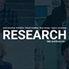 Thumbnail of blue background with the word Research 