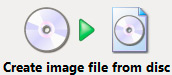 Create Image File From Disc button