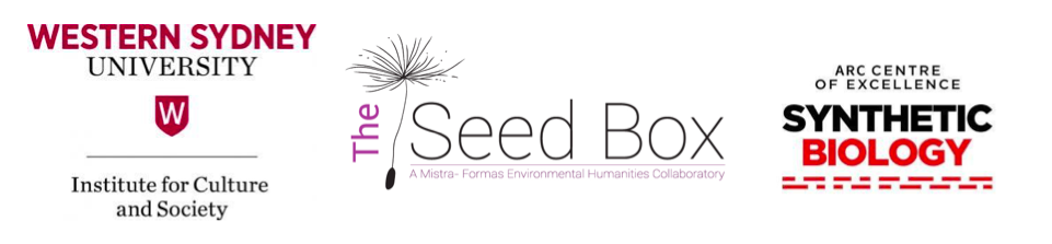 WSU, Seed Box and Synthetic Biology Logos