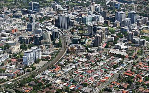 Parramatta aerial