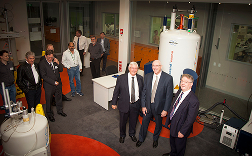 Biomedical Magnetic Resonance Facility opening