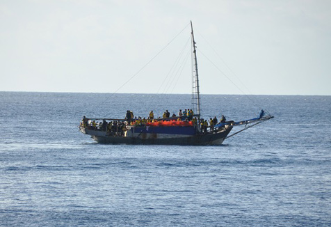 Asylum boat