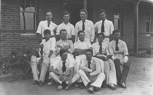 Cricket team, 1898 HAC (P1664)