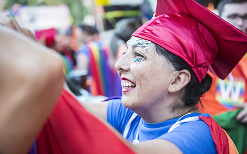 Western Sydney University attends the 2019 Sydney Gay and Lesbian Mardi Gras