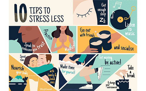 Ten tips to stress less