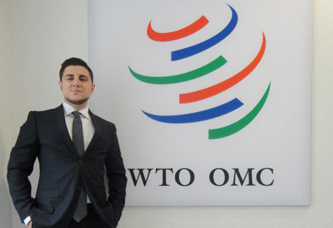 Stevan Ilic at the WTO Forum in Switzerland