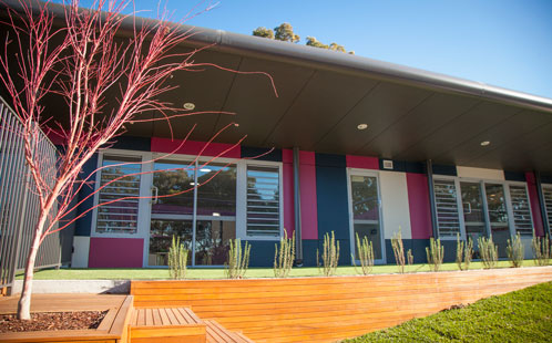 Parramatta childcare centre exterior