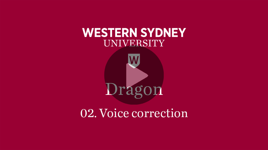 02 Voice Correction video