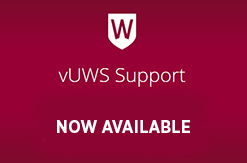 vUWS home page