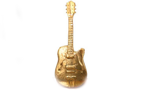 Golden guitar